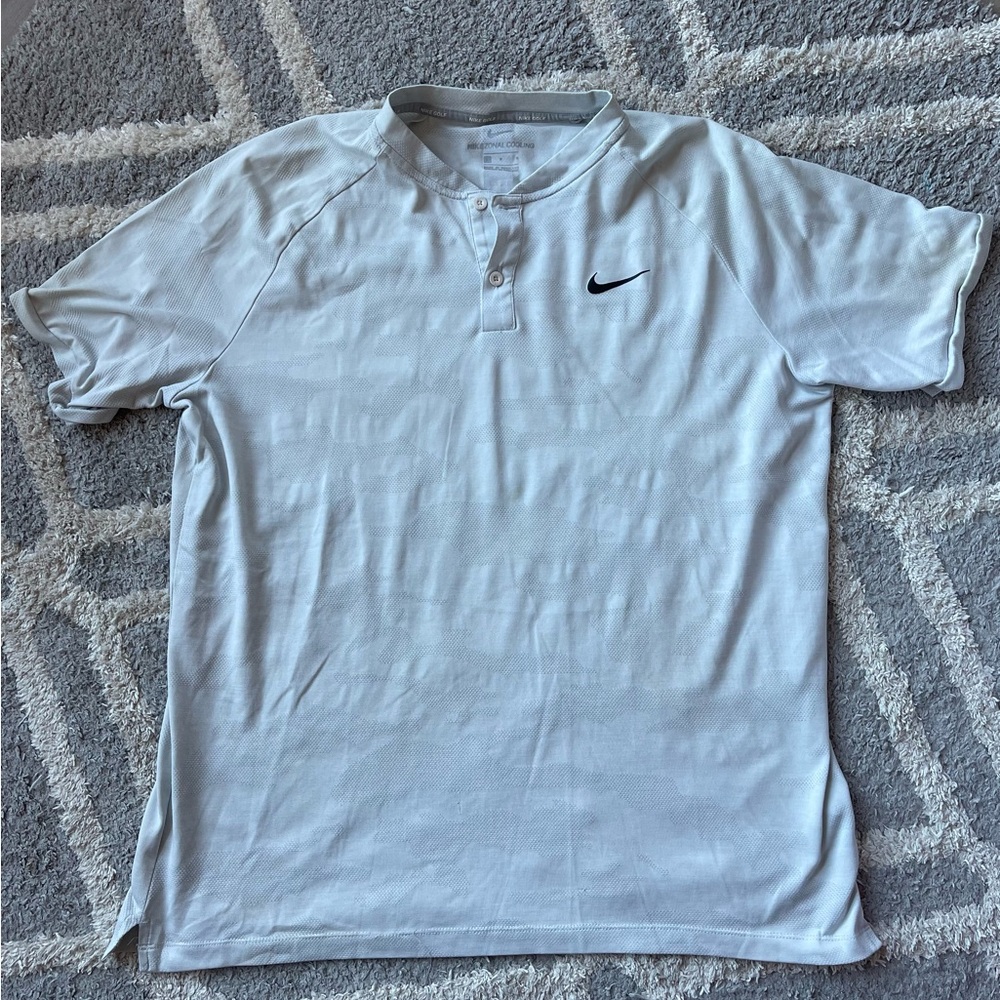 Nike White Polo Shirt